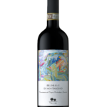 Bottle of Brunello di Montalcino Gli Allori organic red wine from Casa Emma